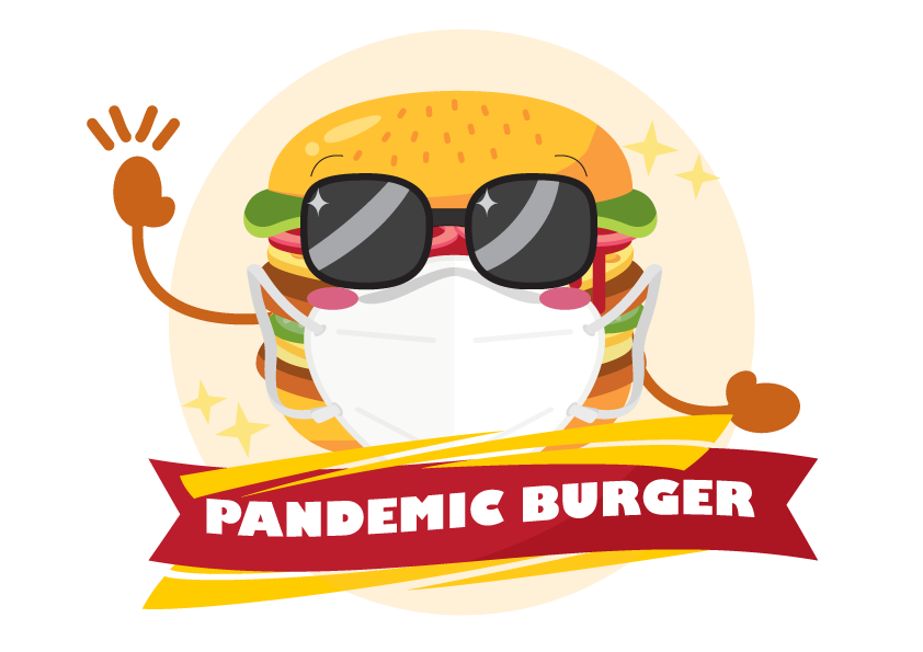 pandemic burger logo